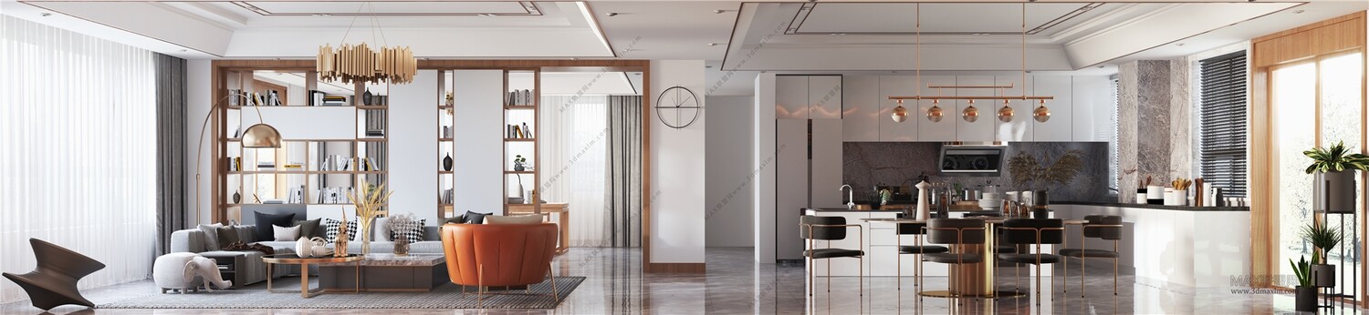 45 LIVING ROOM 3D MODELS VOL.20. Vray