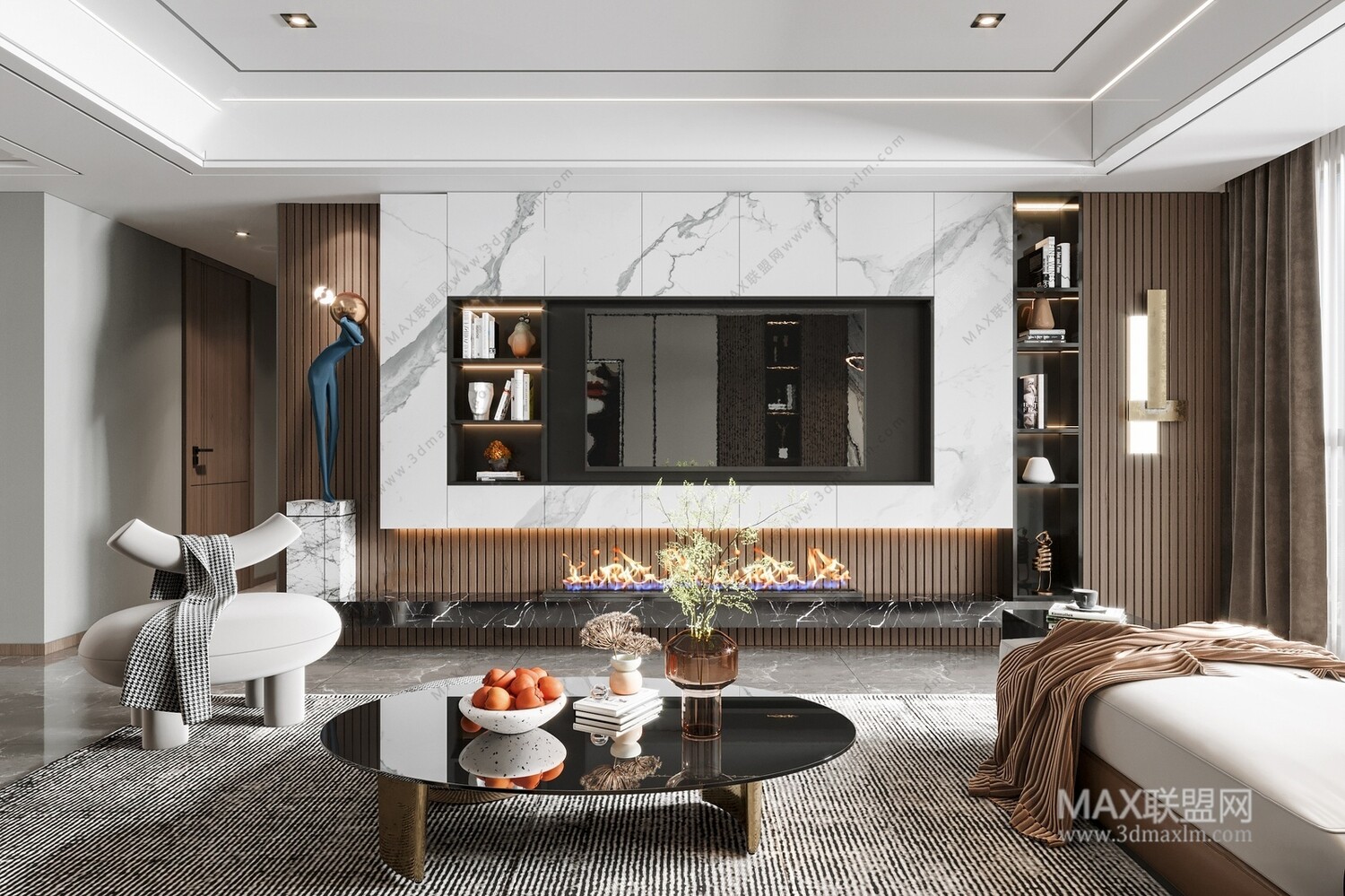 45 LIVING ROOM 3D MODELS VOL.20. Vray