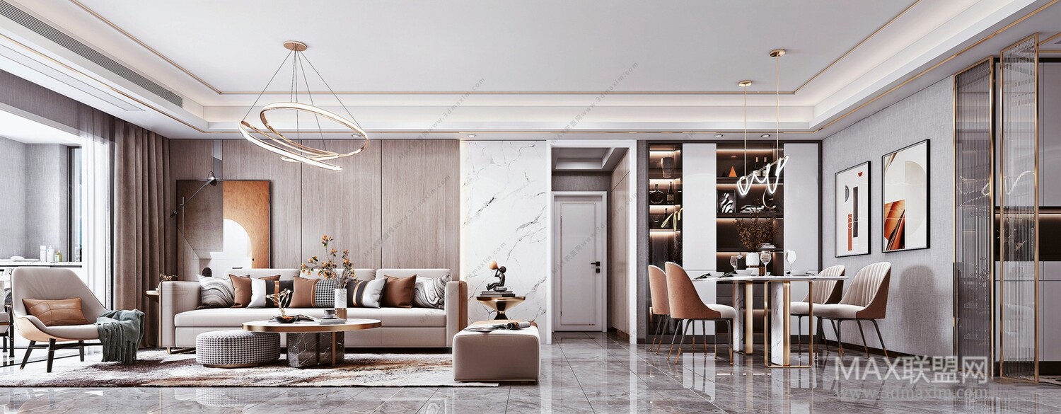 45 LIVING ROOM 3D MODELS VOL.20. Vray