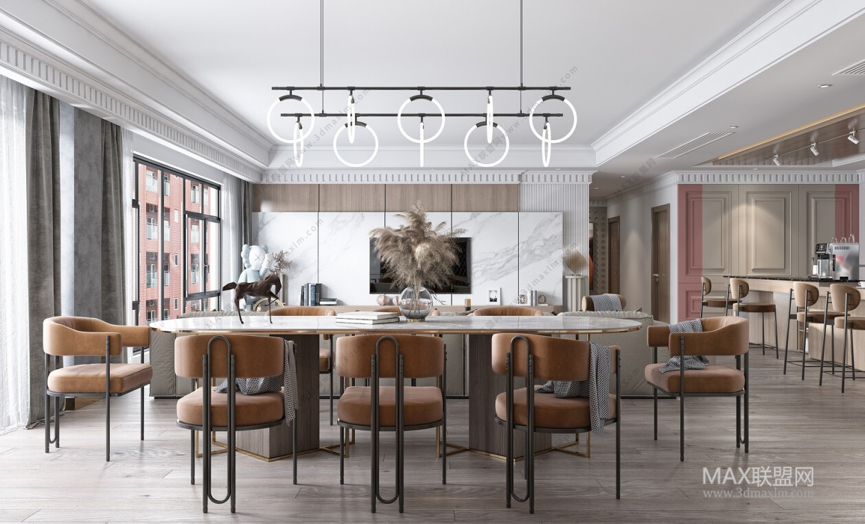 45 LIVING ROOM 3D MODELS VOL.20. Vray