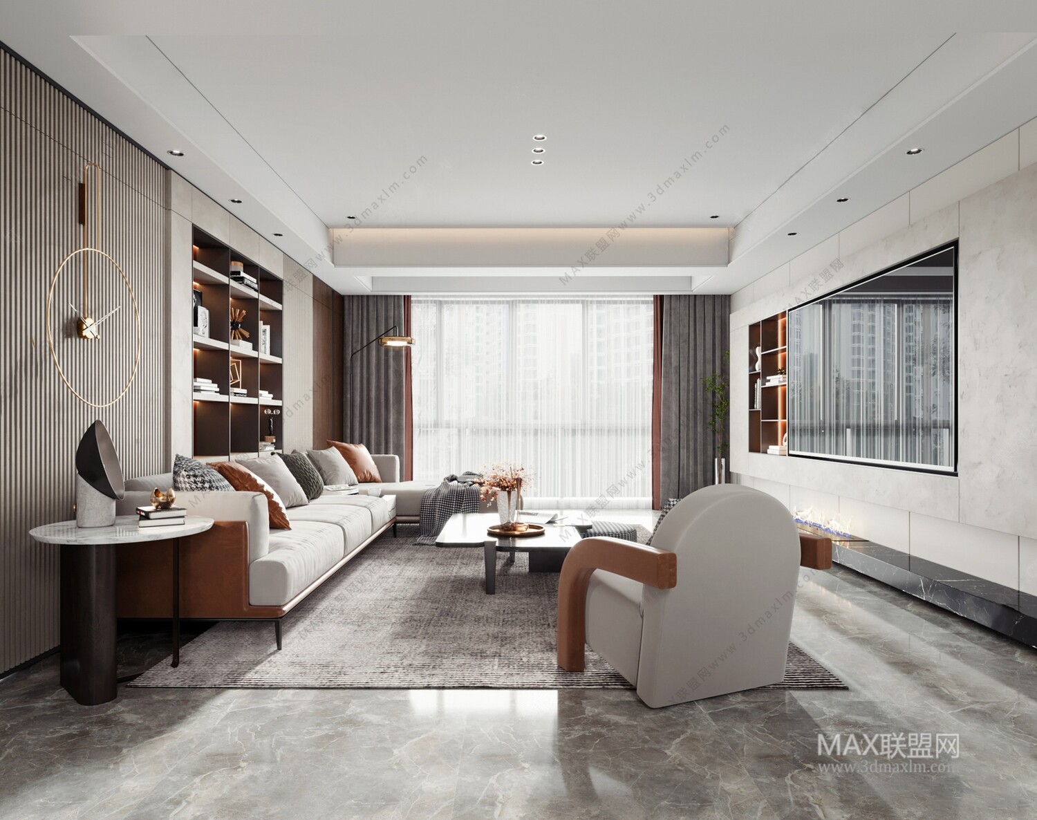 45 LIVING ROOM 3D MODELS VOL.20. Vray