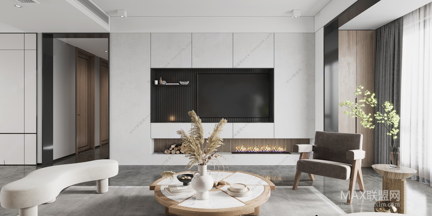 45 LIVING ROOM 3D MODELS VOL.20. Vray