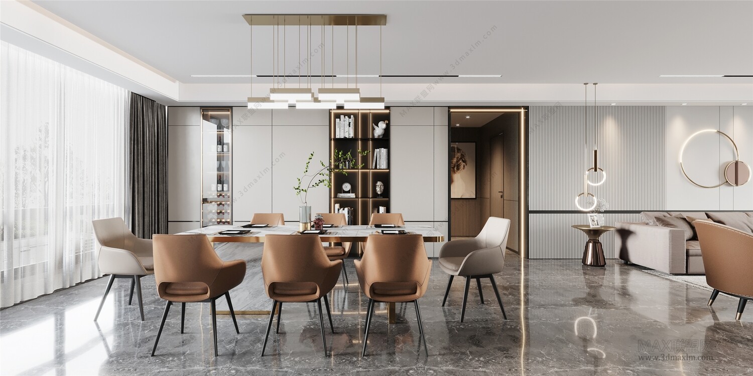 45 LIVING ROOM 3D MODELS VOL.20. Vray