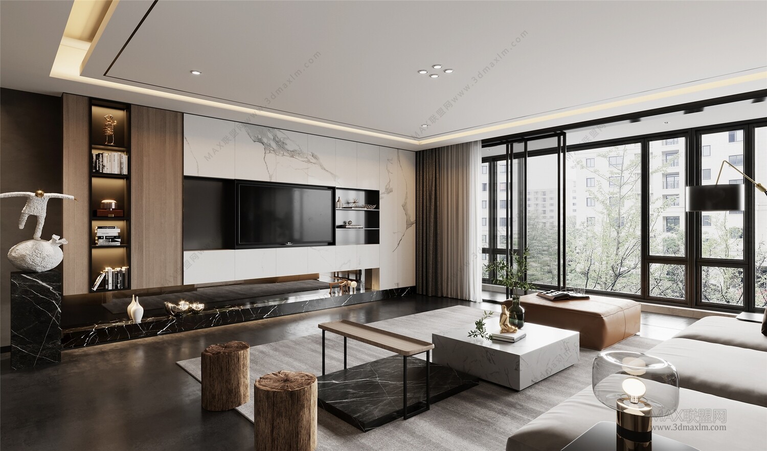 45 LIVING ROOM 3D MODELS VOL.20. Vray