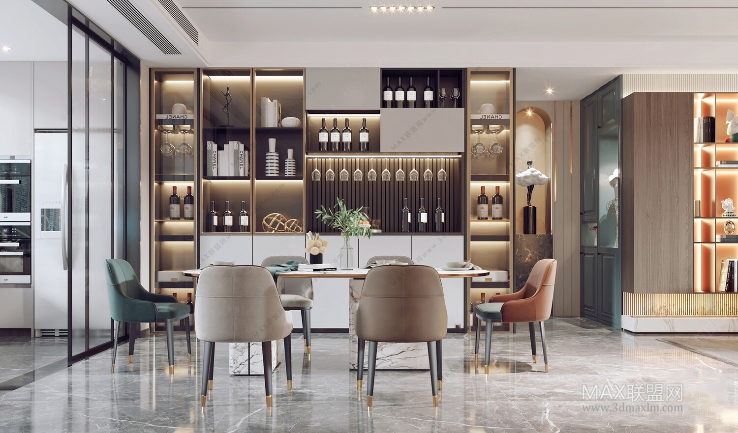 45 LIVING ROOM 3D MODELS VOL.20. Vray