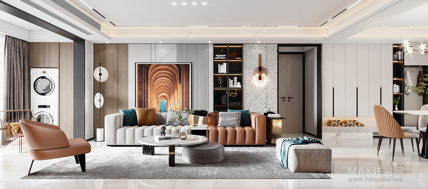 45 LIVING ROOM 3D MODELS VOL.20. Vray