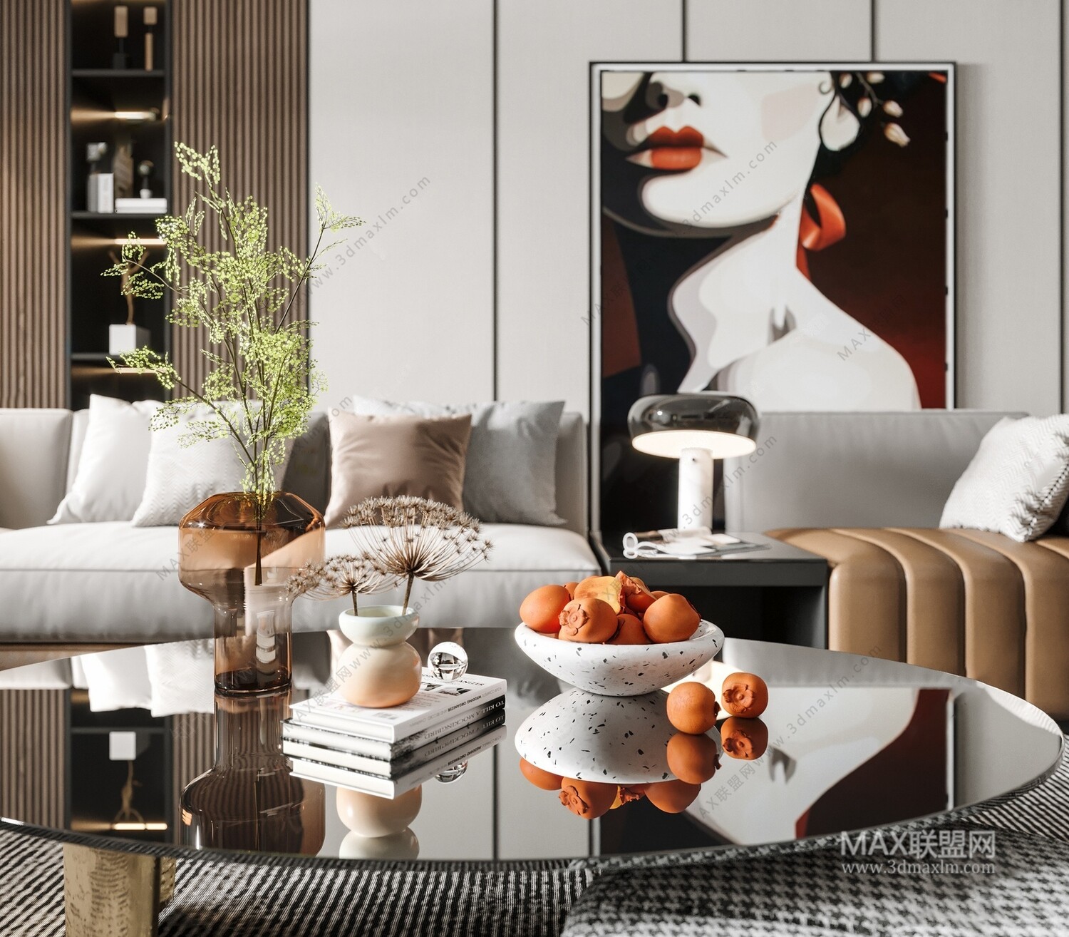 45 LIVING ROOM 3D MODELS VOL.20. Vray
