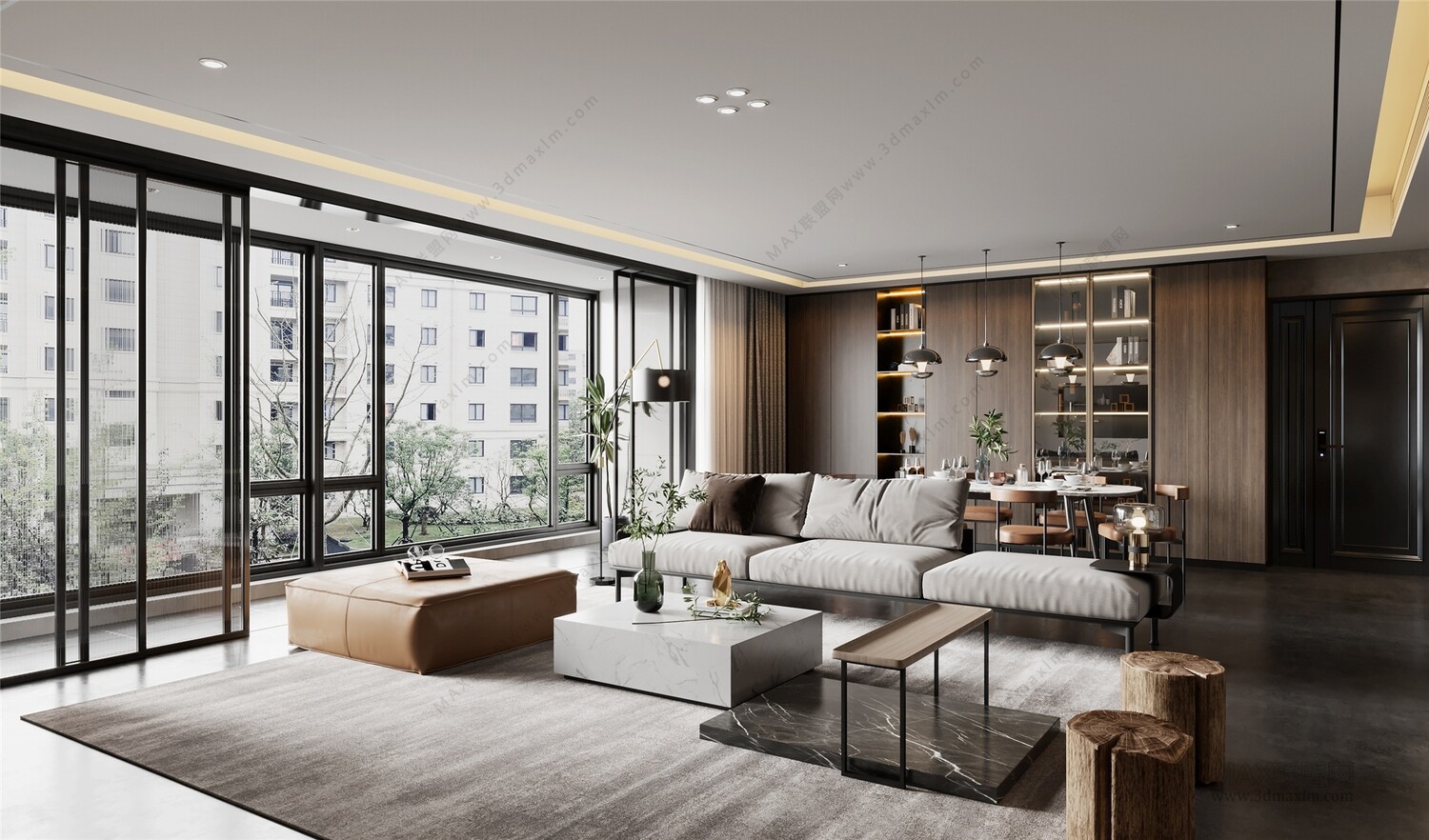 45 LIVING ROOM 3D MODELS VOL.20. Vray