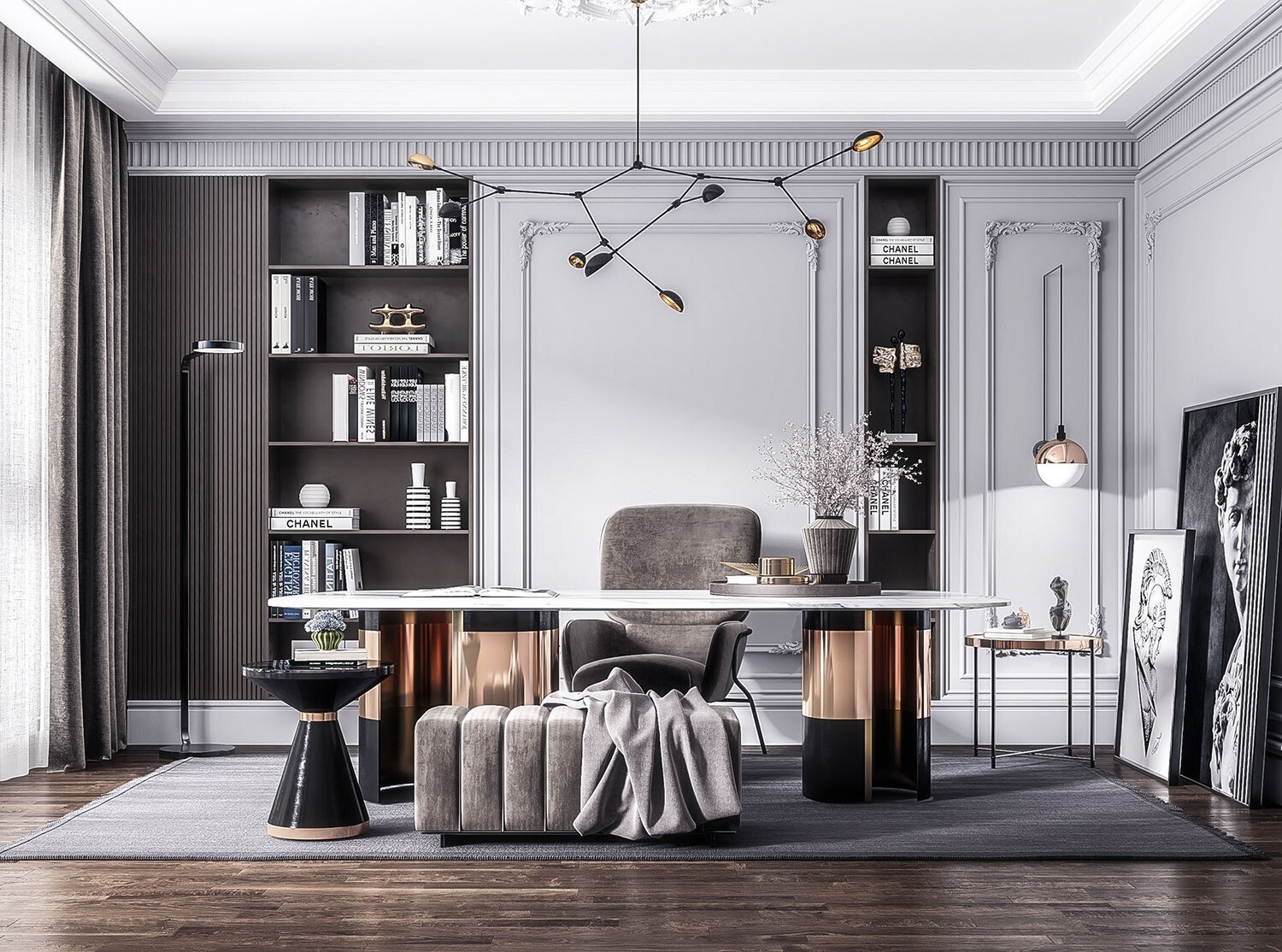12 HOME OFFICE 3D MODELS VOL.05