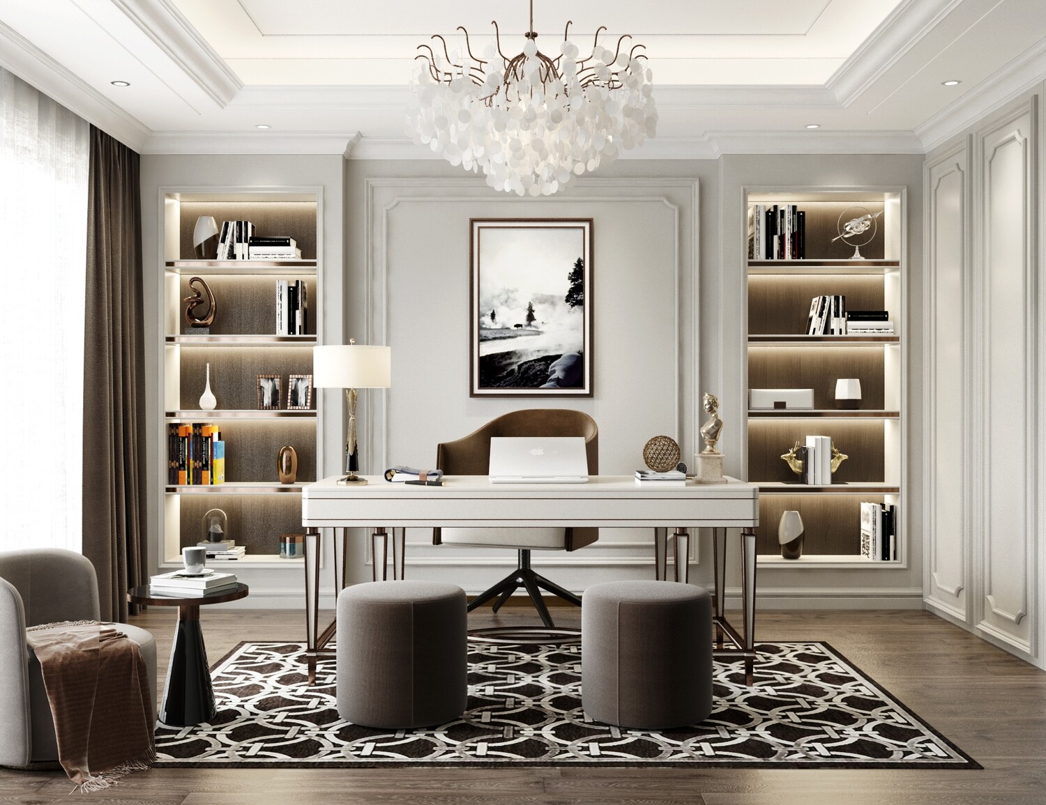 12 HOME OFFICE 3D MODELS VOL.05