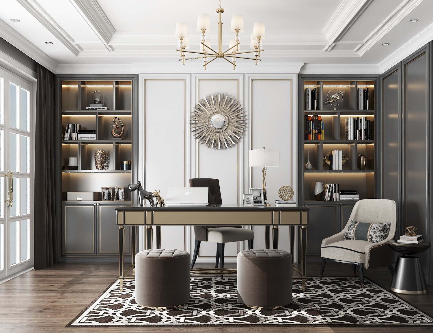 12 HOME OFFICE 3D MODELS VOL.05