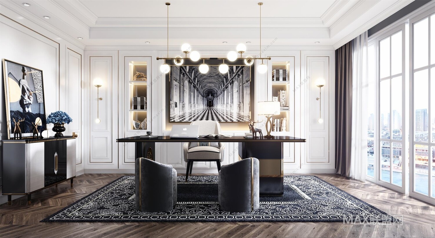12 HOME OFFICE 3D MODELS VOL.05