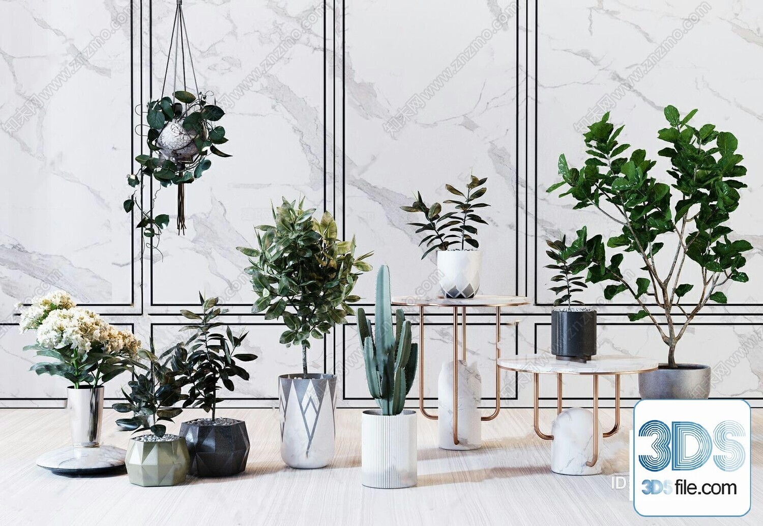 45 PLANT 3D MODELS PRO VOL03 . Vray