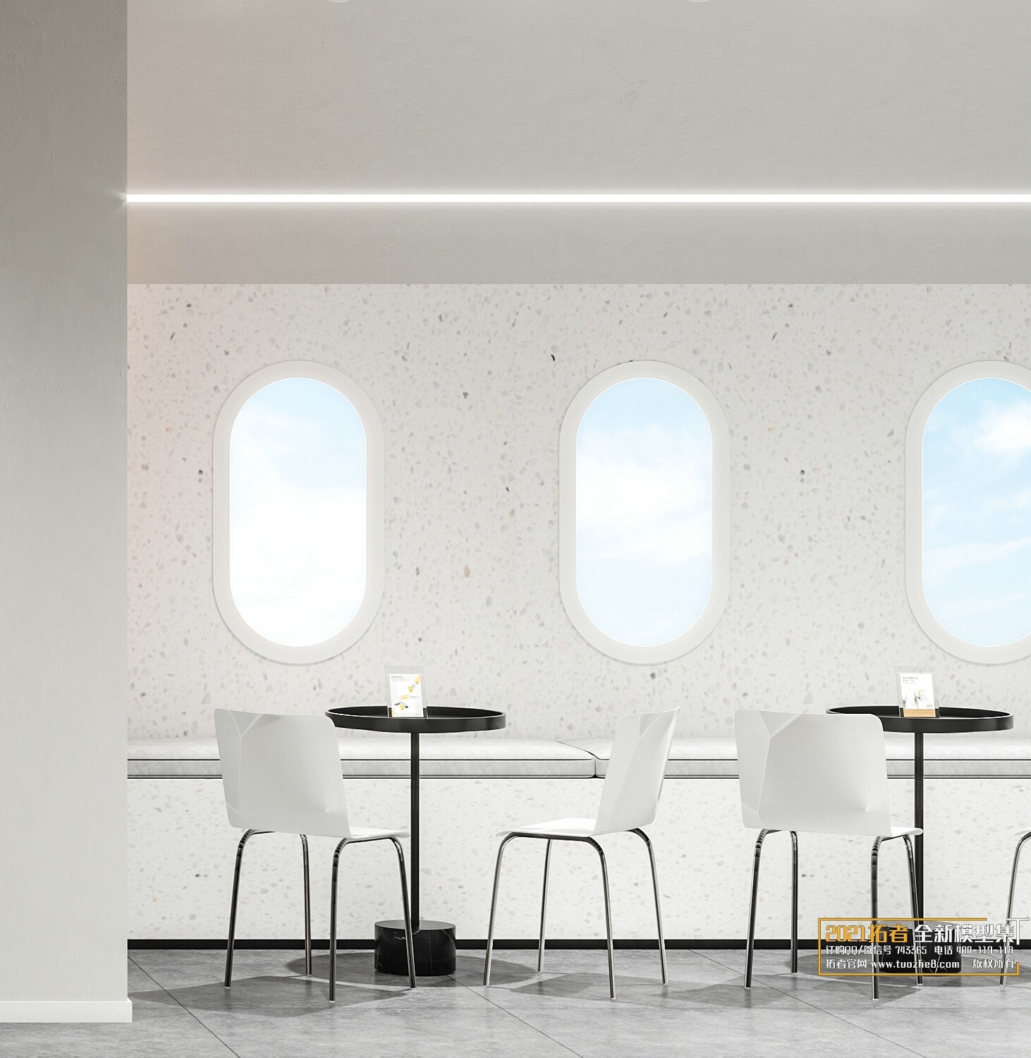 19 COFFEE SHOP AND RESTAURANTS VOL.08 -3DS MAX - CO_RO_NA
