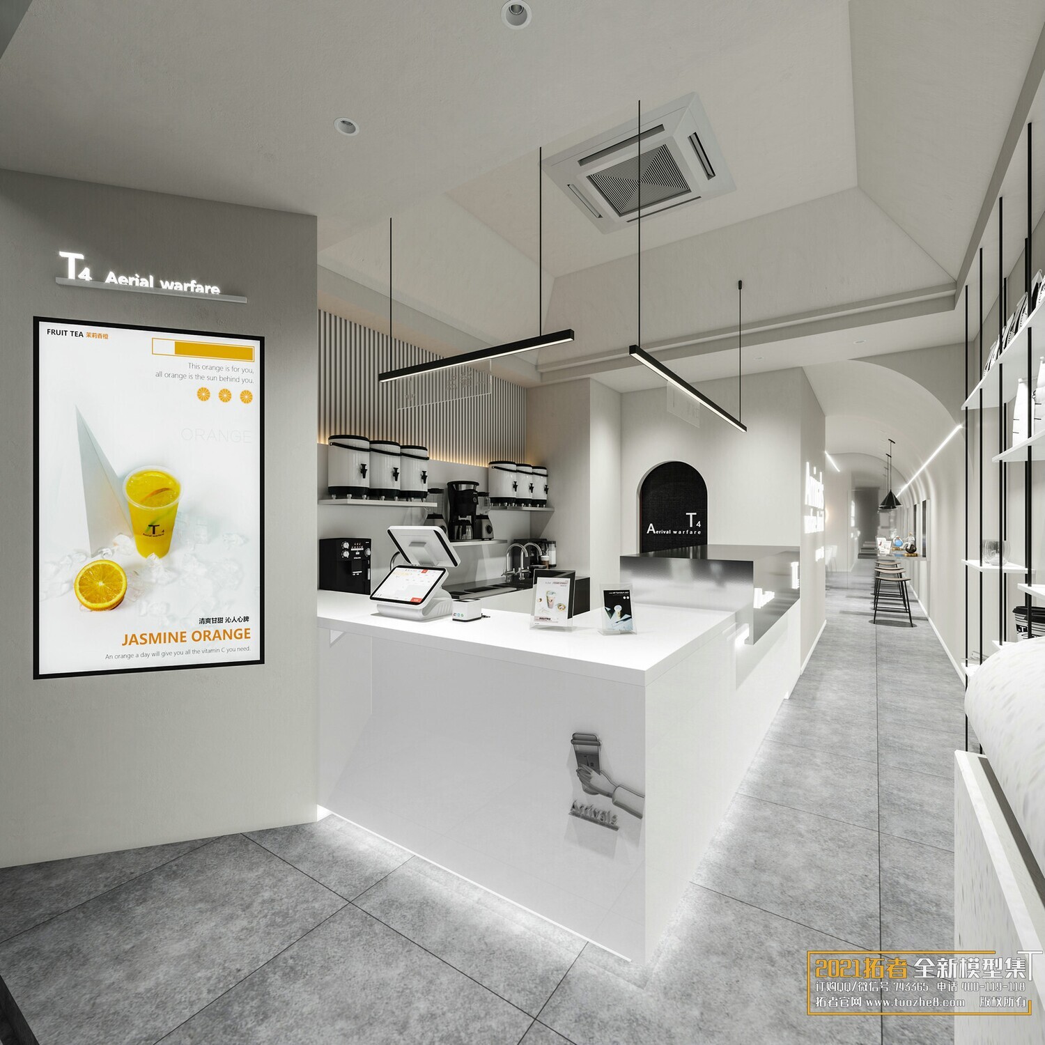 19 COFFEE SHOP AND RESTAURANTS VOL.08 -3DS MAX - CO_RO_NA