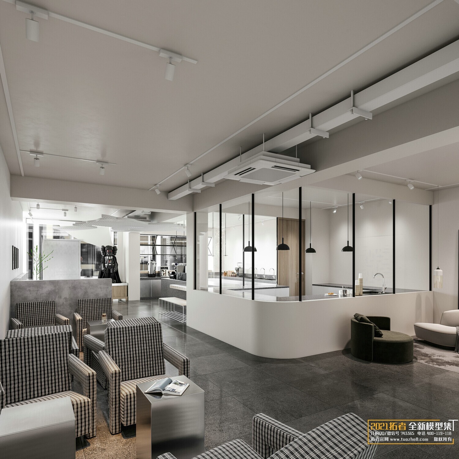 19 COFFEE SHOP AND RESTAURANTS VOL.08 -3DS MAX - CO_RO_NA