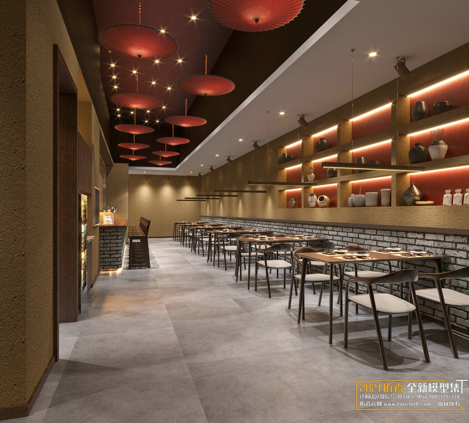 19 COFFEE SHOP AND RESTAURANTS VOL.08 -3DS MAX - CO_RO_NA