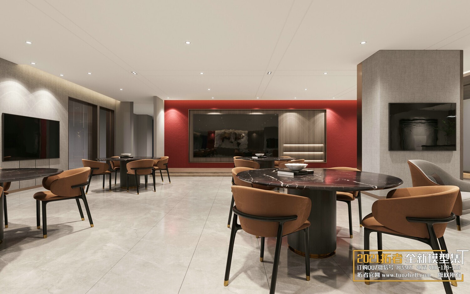 19 COFFEE SHOP AND RESTAURANTS VOL.08 -3DS MAX - CO_RO_NA