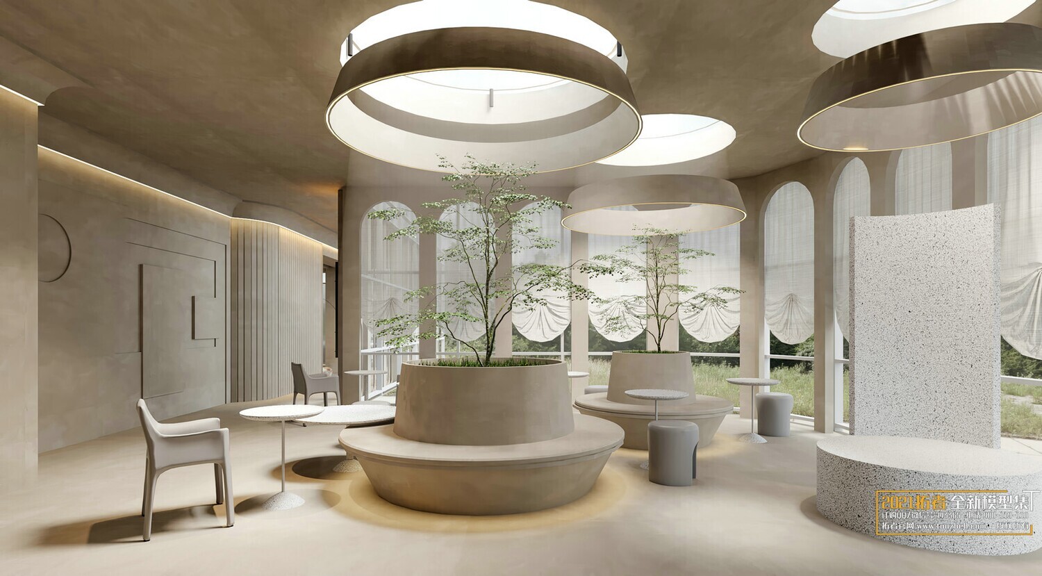 19 COFFEE SHOP AND RESTAURANTS VOL.08 -3DS MAX - CO_RO_NA