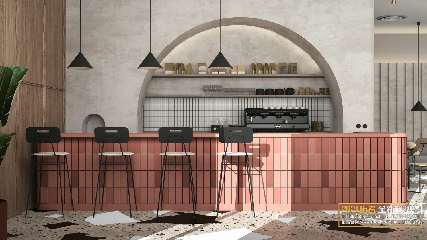 19 COFFEE SHOP AND RESTAURANTS VOL.08 -3DS MAX - CO_RO_NA
