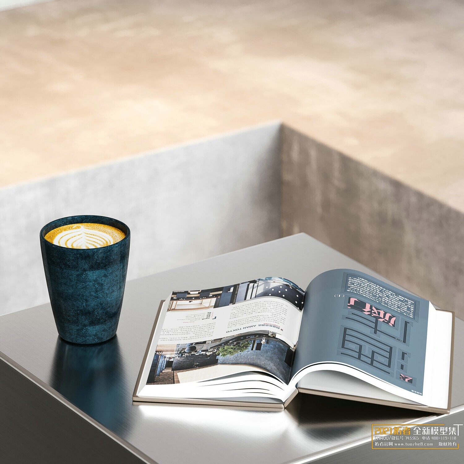 19 COFFEE SHOP AND RESTAURANTS VOL.08 -3DS MAX - CO_RO_NA