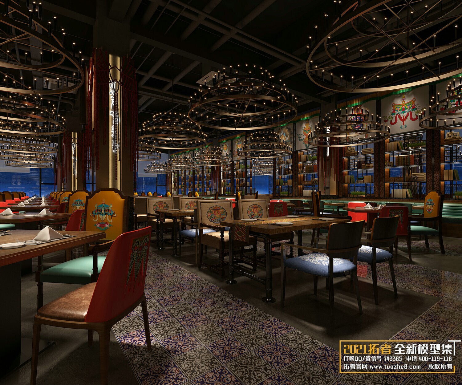19 COFFEE SHOP AND RESTAURANTS VOL.08 -3DS MAX - CO_RO_NA