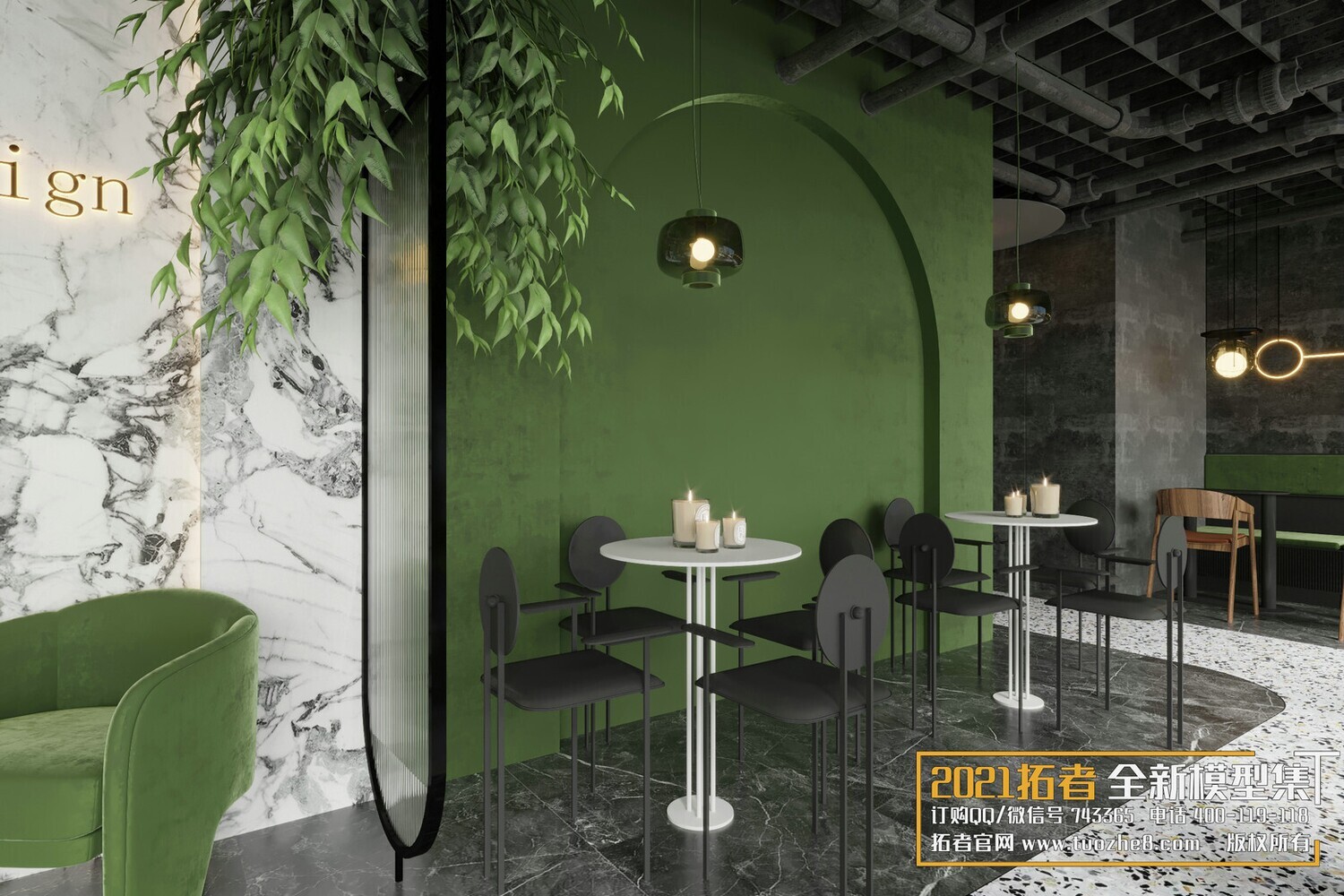 19 COFFEE SHOP AND RESTAURANTS VOL.08 -3DS MAX - CO_RO_NA