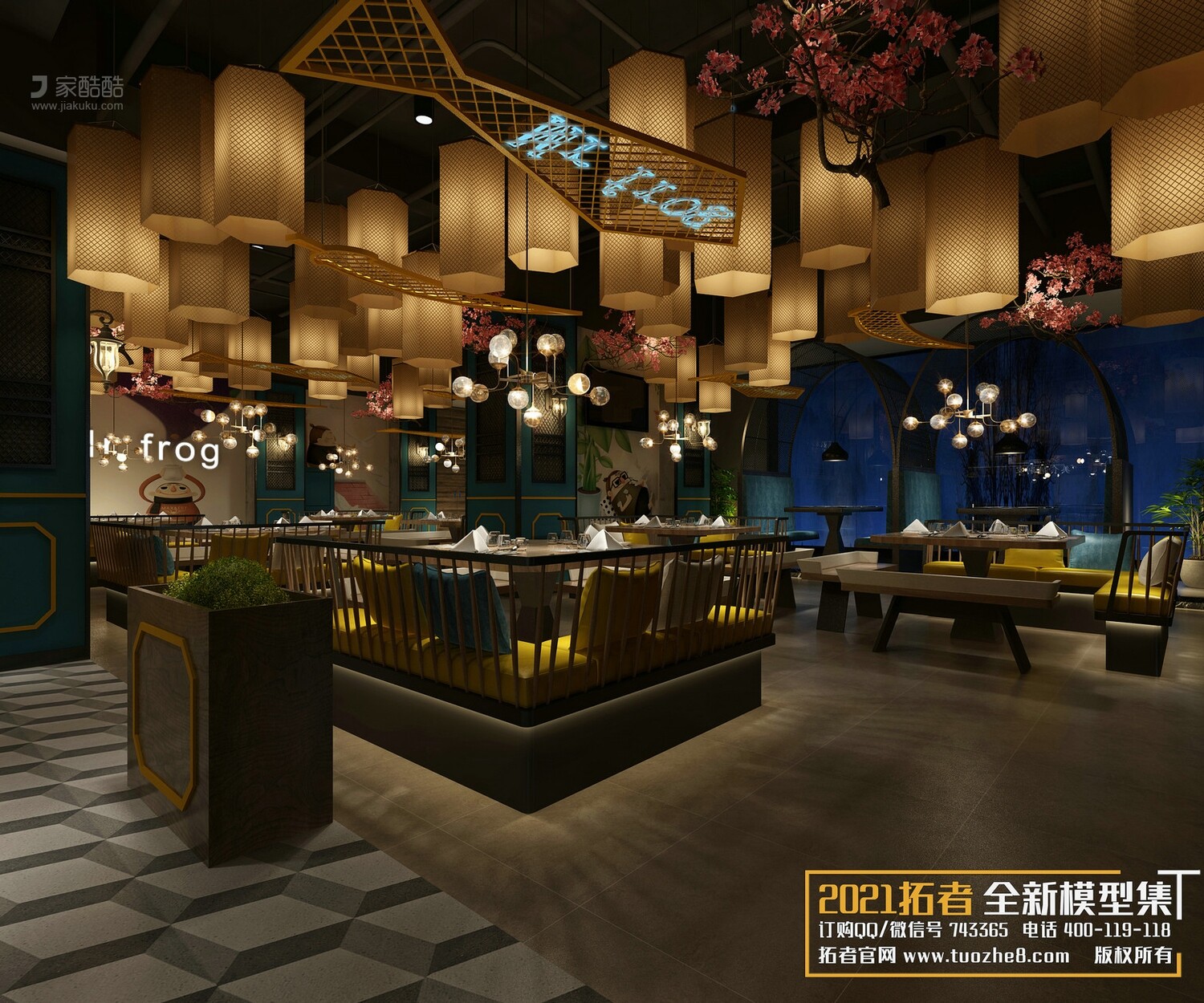 19 COFFEE SHOP AND RESTAURANTS VOL.08 -3DS MAX - CO_RO_NA