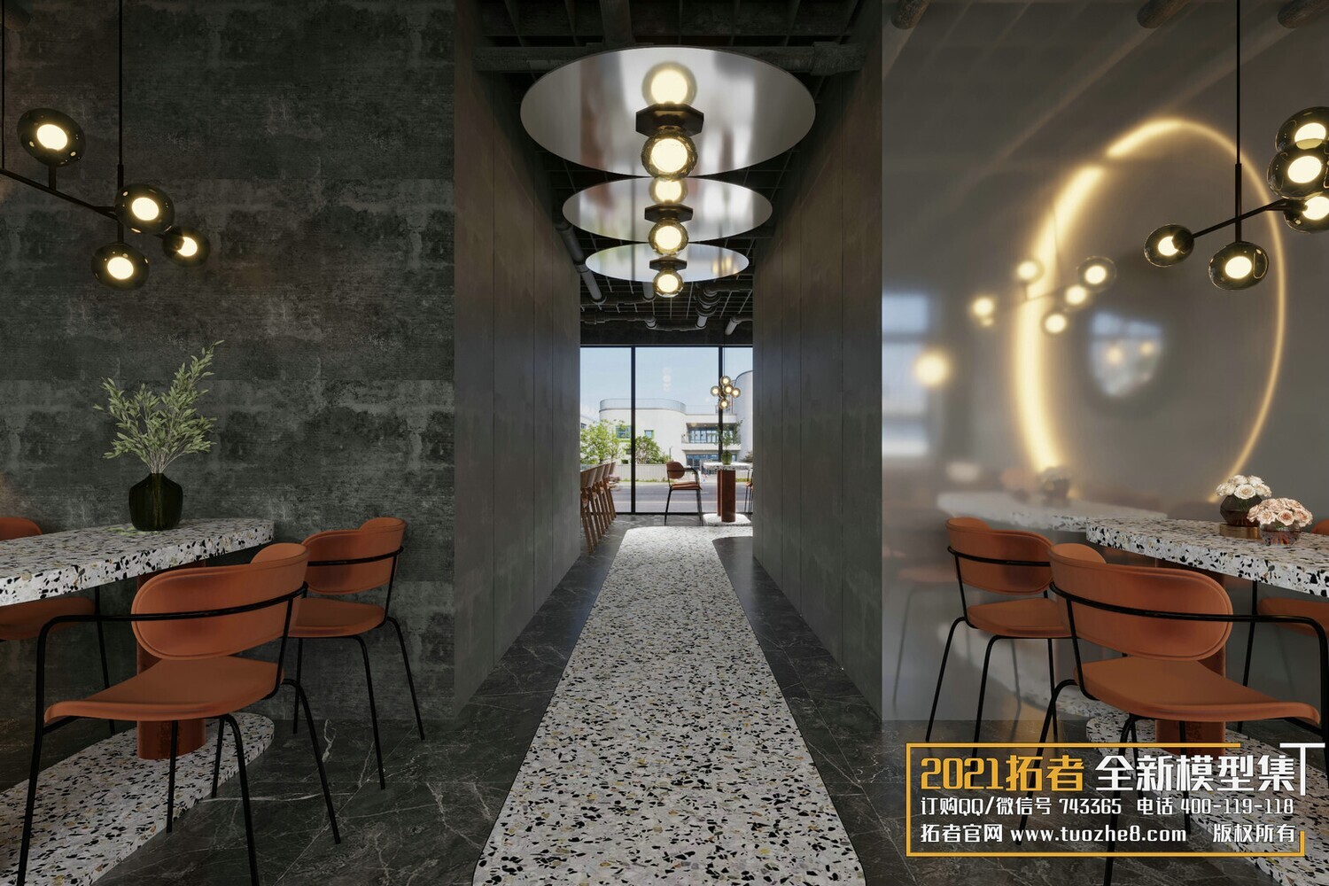 19 COFFEE SHOP AND RESTAURANTS VOL.08 -3DS MAX - CO_RO_NA