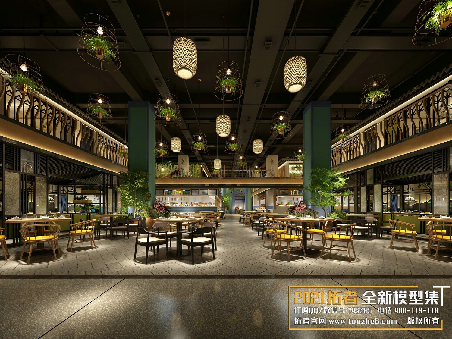 19 COFFEE SHOP AND RESTAURANTS VOL.08 -3DS MAX - CO_RO_NA