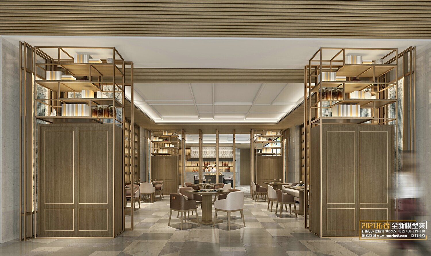 19 COFFEE SHOP AND RESTAURANTS VOL.08 -3DS MAX - CO_RO_NA