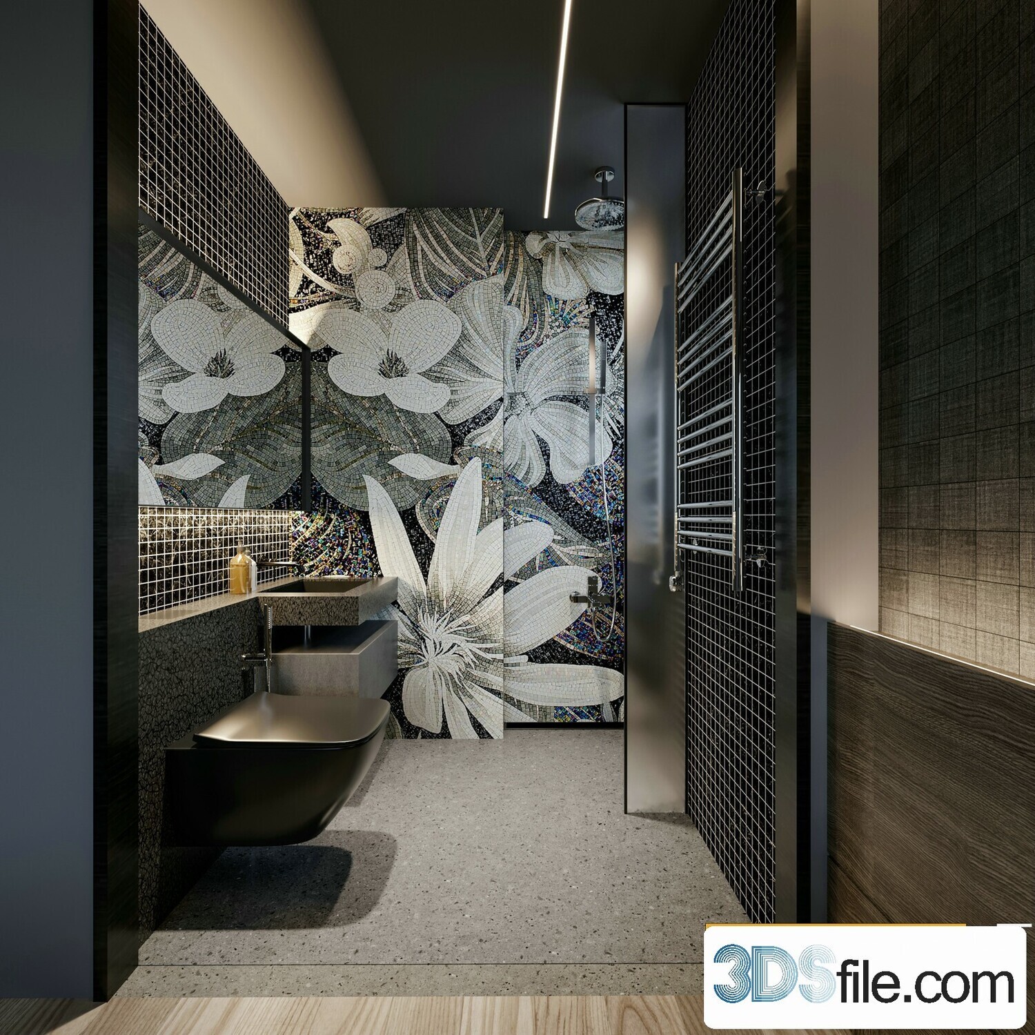 24 Bathroom 3d models vol08 - Co.ro.na