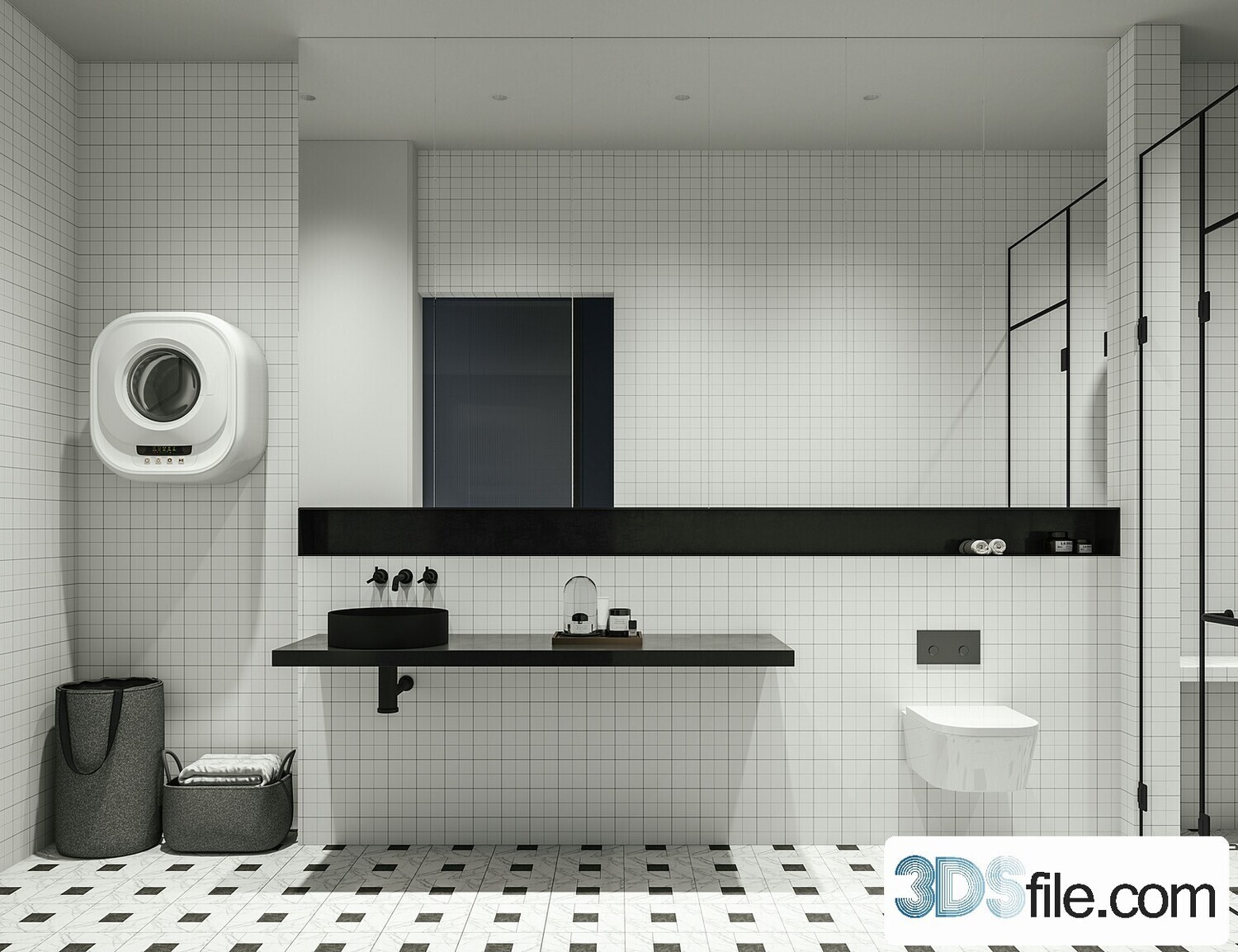 24 Bathroom 3d models vol08 - Co.ro.na