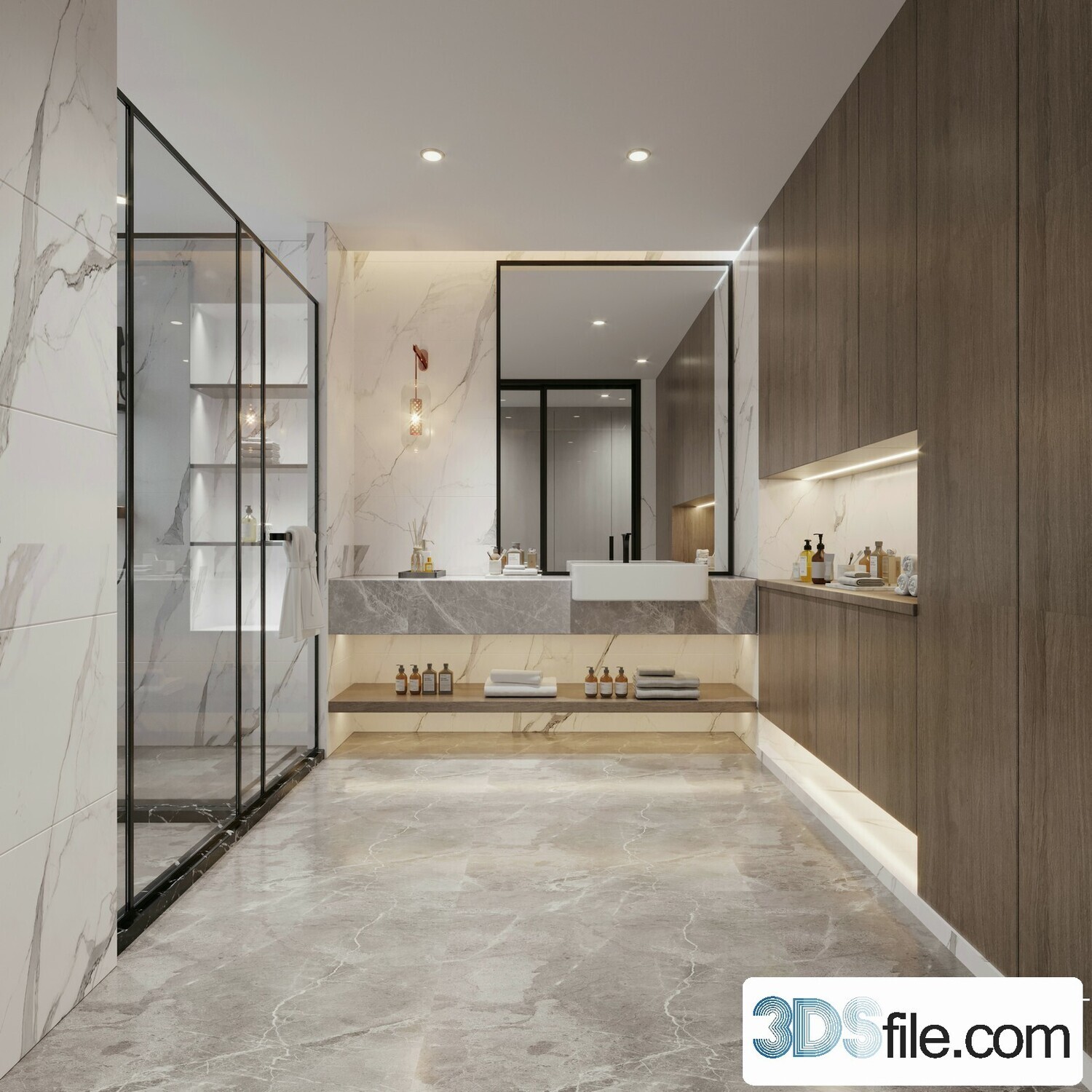 24 Bathroom 3d models vol08 - Co.ro.na