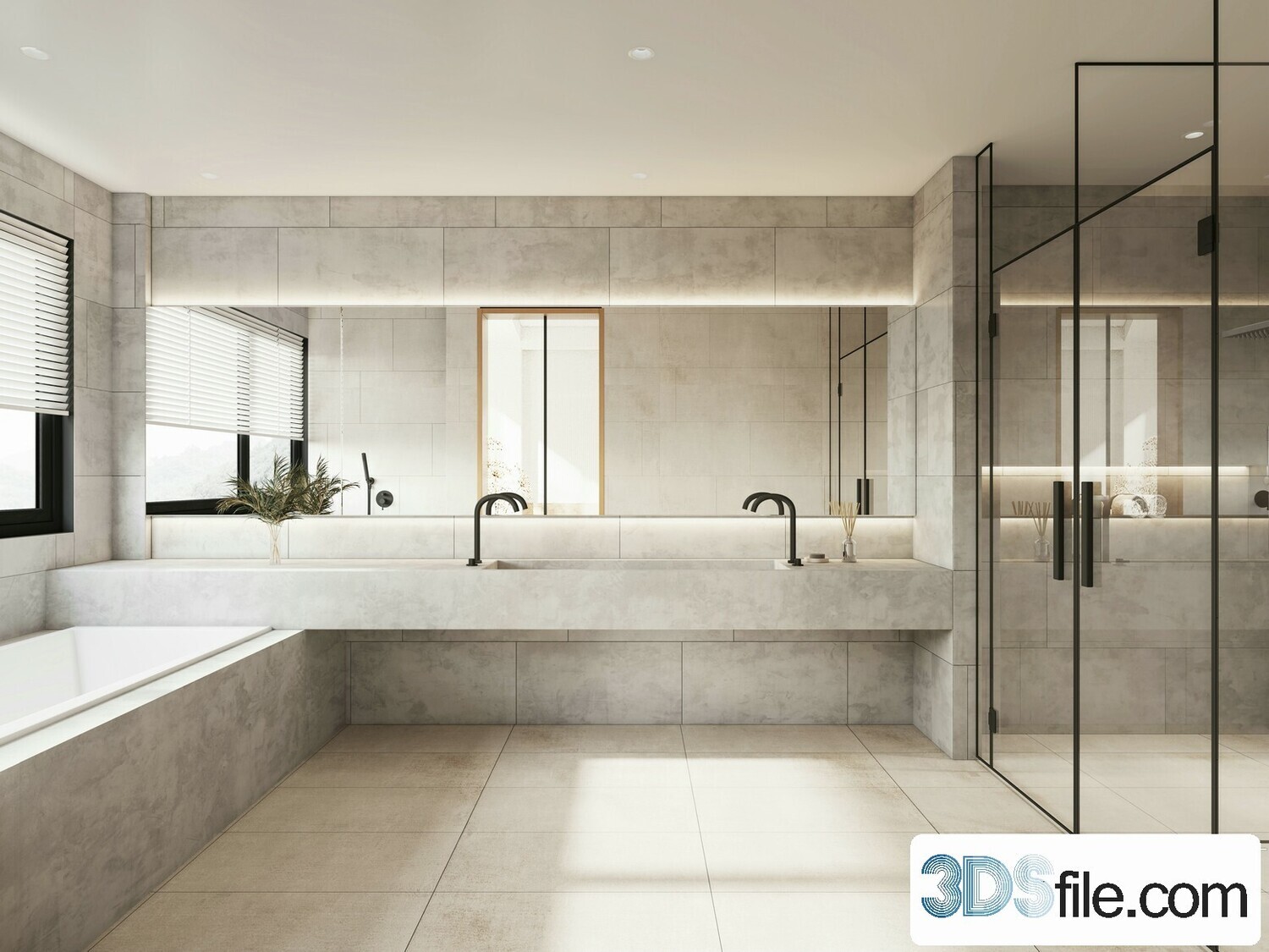 24 Bathroom 3d models vol08 - Co.ro.na