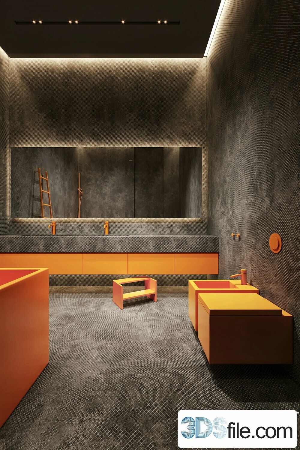 24 Bathroom 3d models vol08 - Co.ro.na