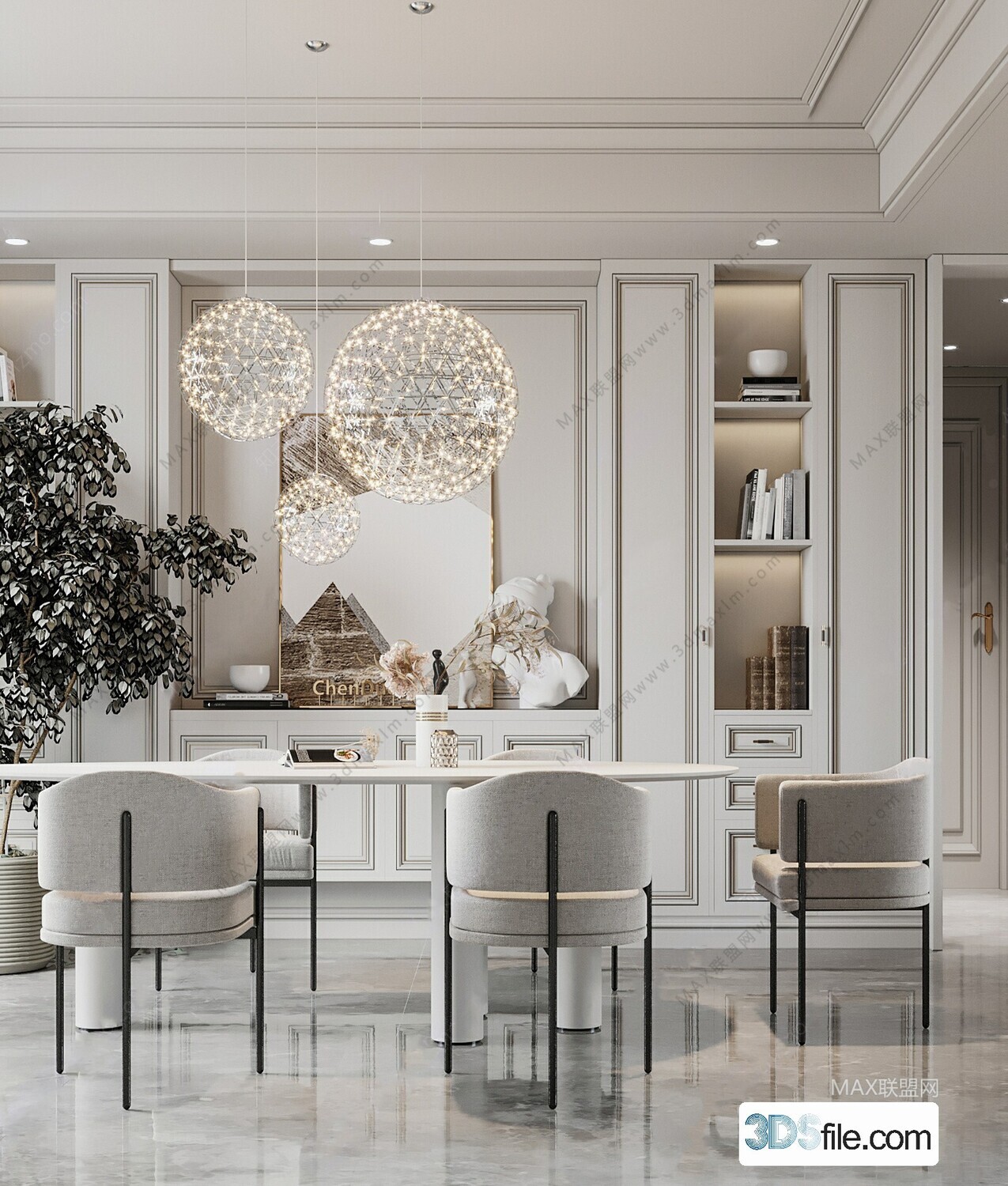 19 LIVING ROOM 3D MODELS VOL.21 - VRAY