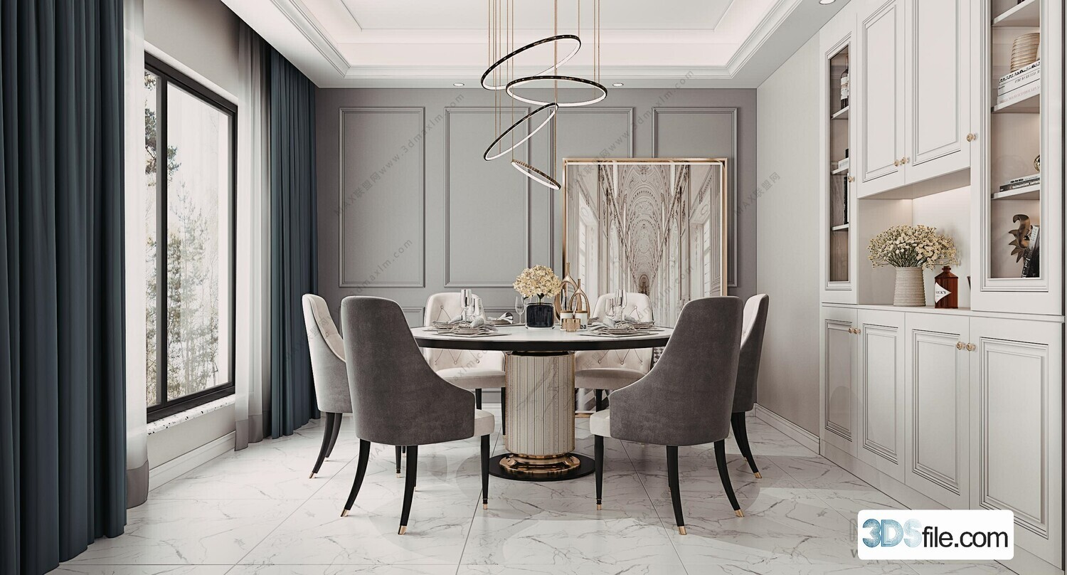 19 LIVING ROOM 3D MODELS VOL.21 - VRAY