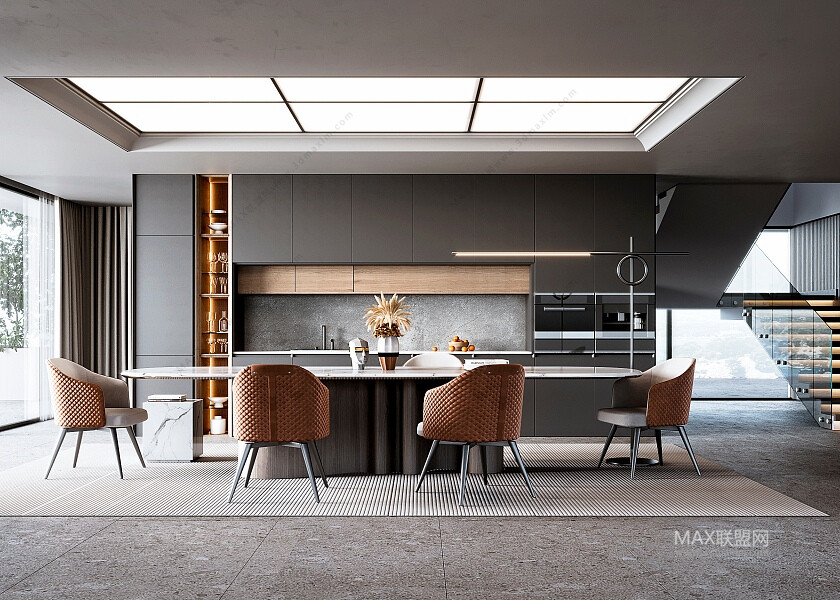 30 DINING ROOM 3D MODELS VOL.09 . Vray - 3ds Max