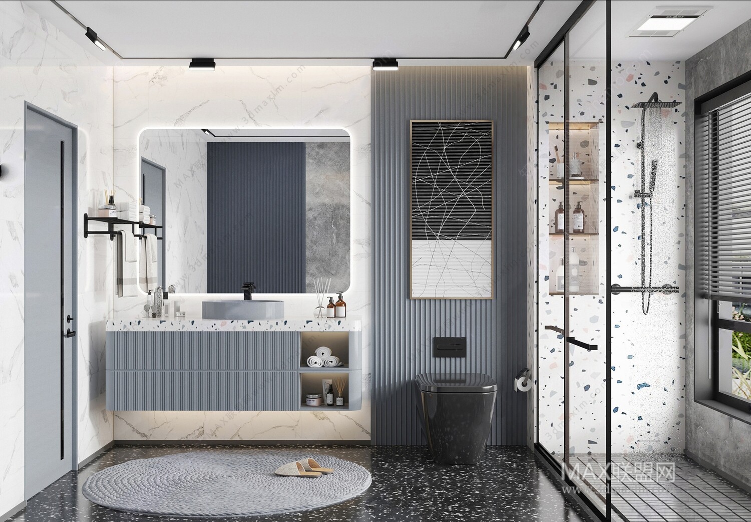 16 BATH ROOM 3D MODELS VOL07 - VRAY