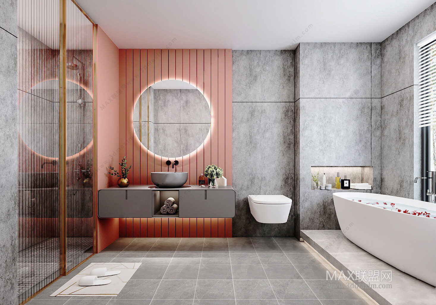 16 BATH ROOM 3D MODELS VOL07 - VRAY