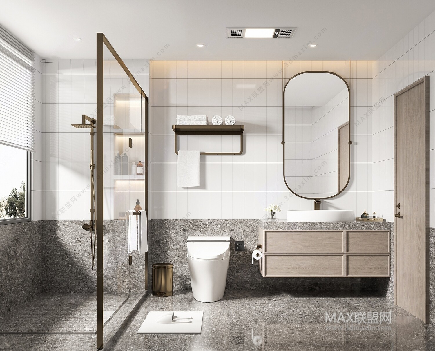 16 BATH ROOM 3D MODELS VOL07 - VRAY