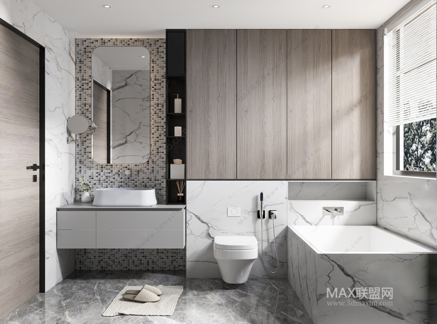 16 BATH ROOM 3D MODELS VOL07 - VRAY