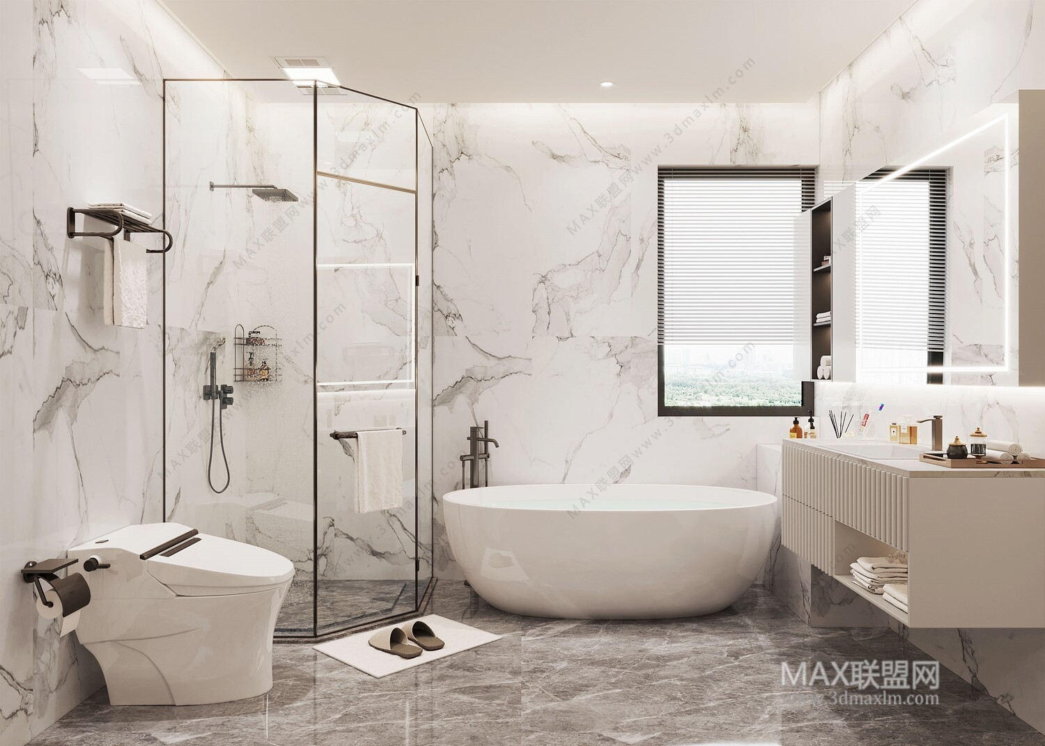 16 BATH ROOM 3D MODELS VOL07 - VRAY