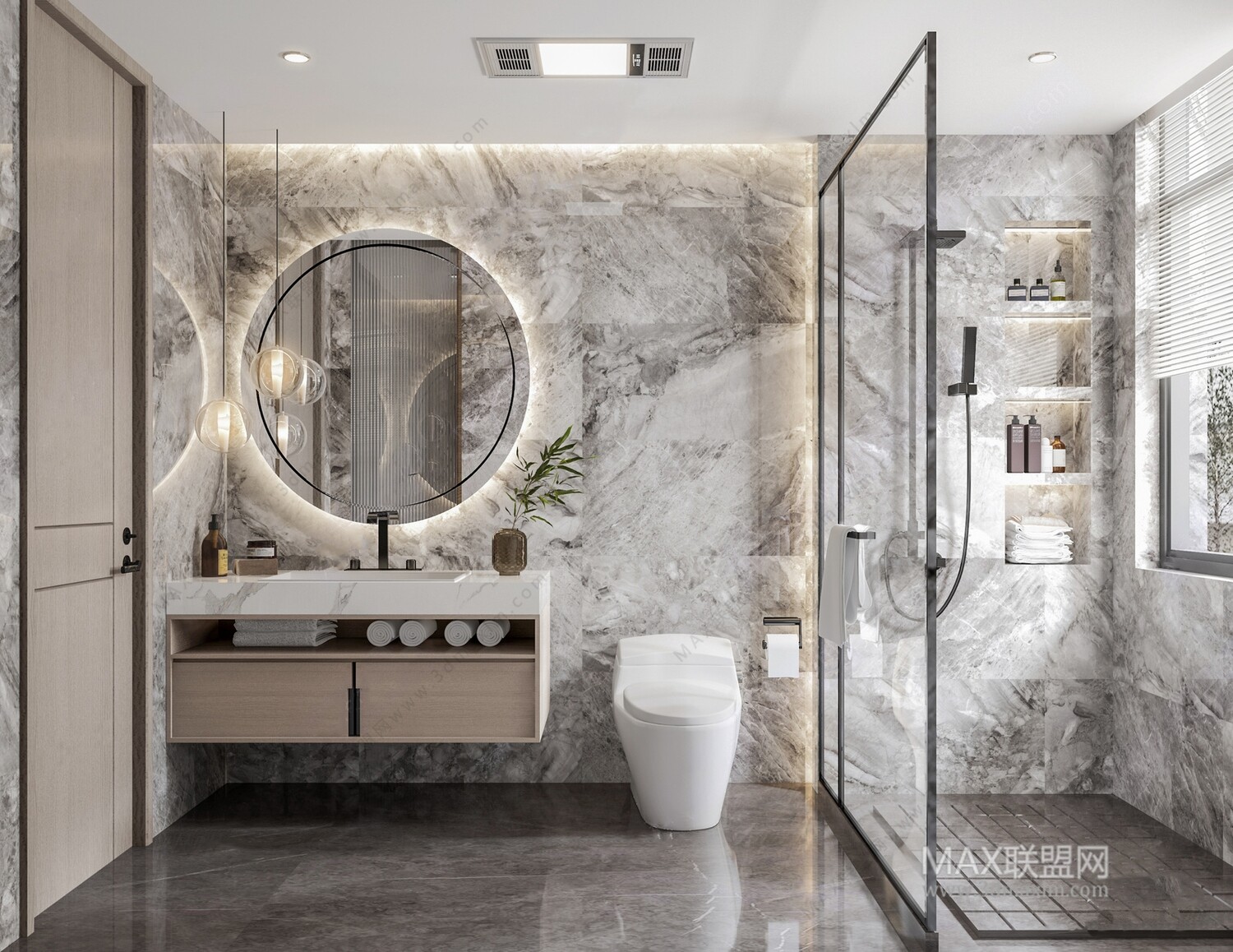 16 BATH ROOM 3D MODELS VOL07 - VRAY