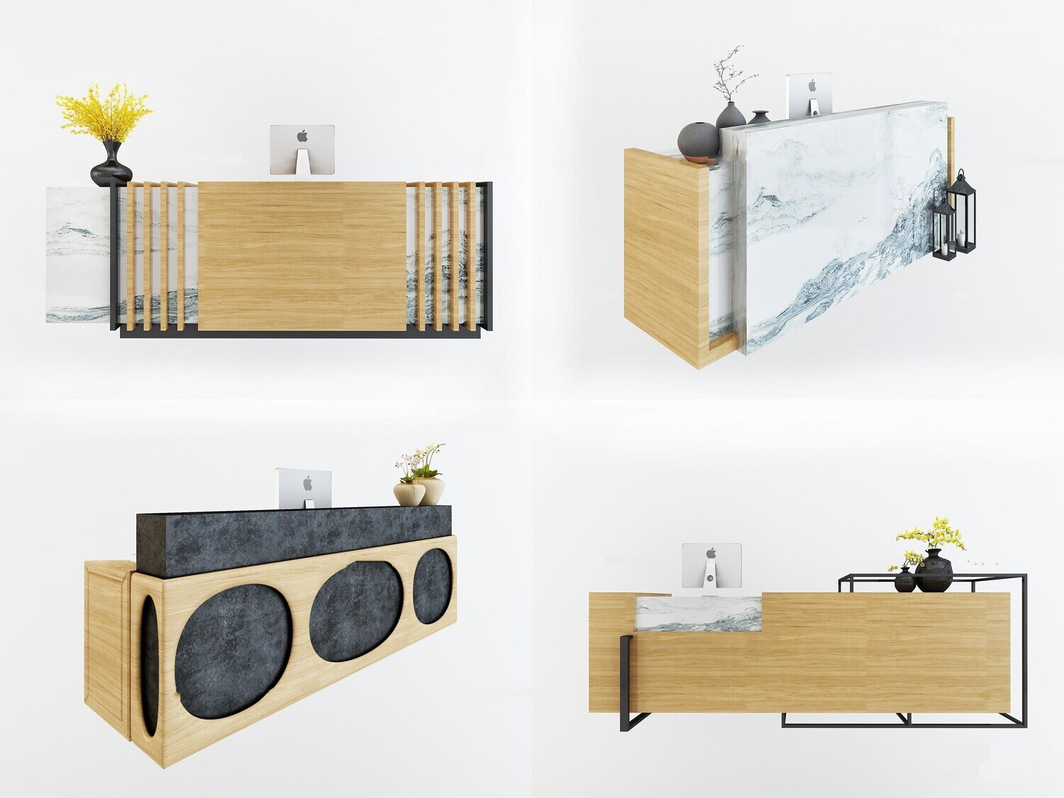 41 RECEPTION 3D MODELS VOL.01 . VRAY - 3DS MAX