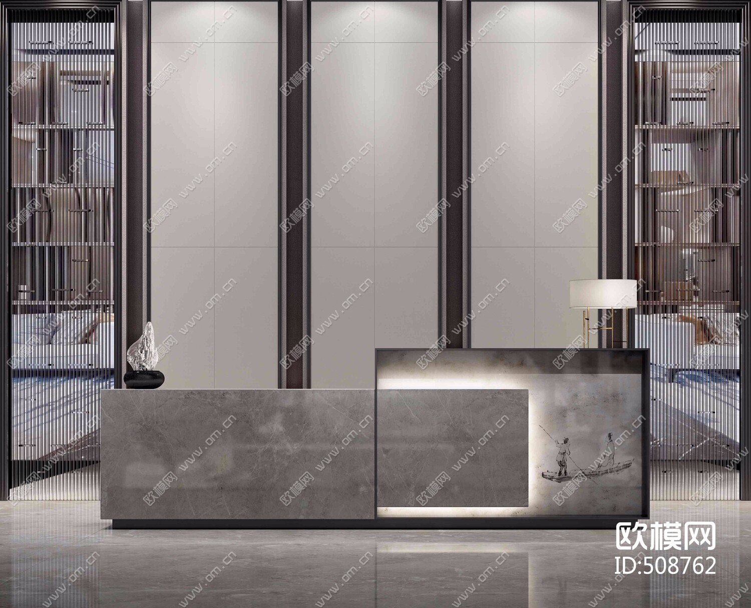 41 RECEPTION 3D MODELS VOL.01 . VRAY - 3DS MAX