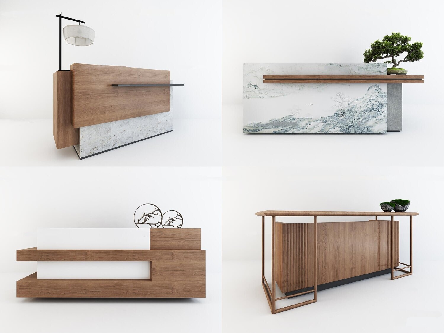 41 RECEPTION 3D MODELS VOL.01 . VRAY - 3DS MAX