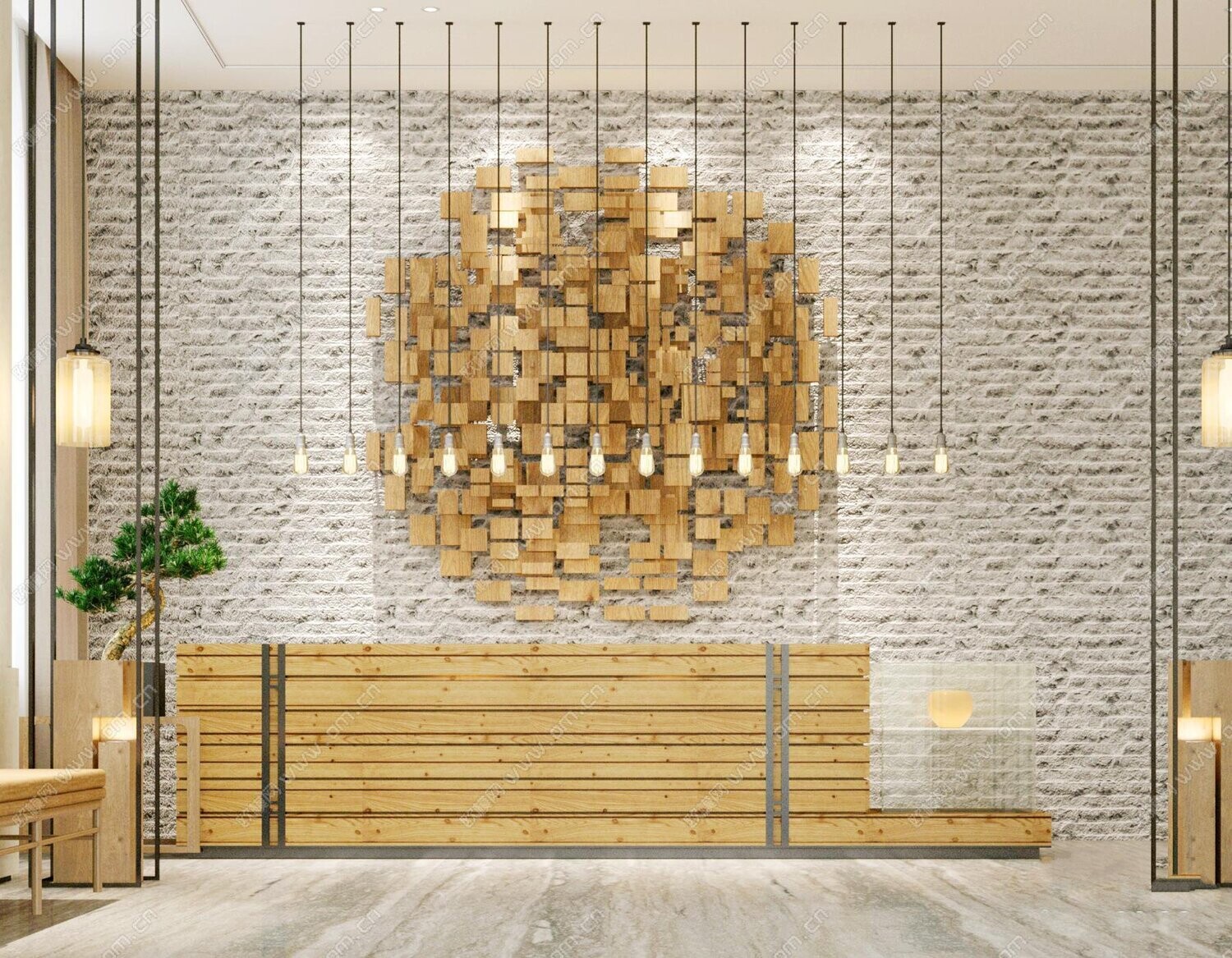 41 RECEPTION 3D MODELS VOL.01 . VRAY - 3DS MAX