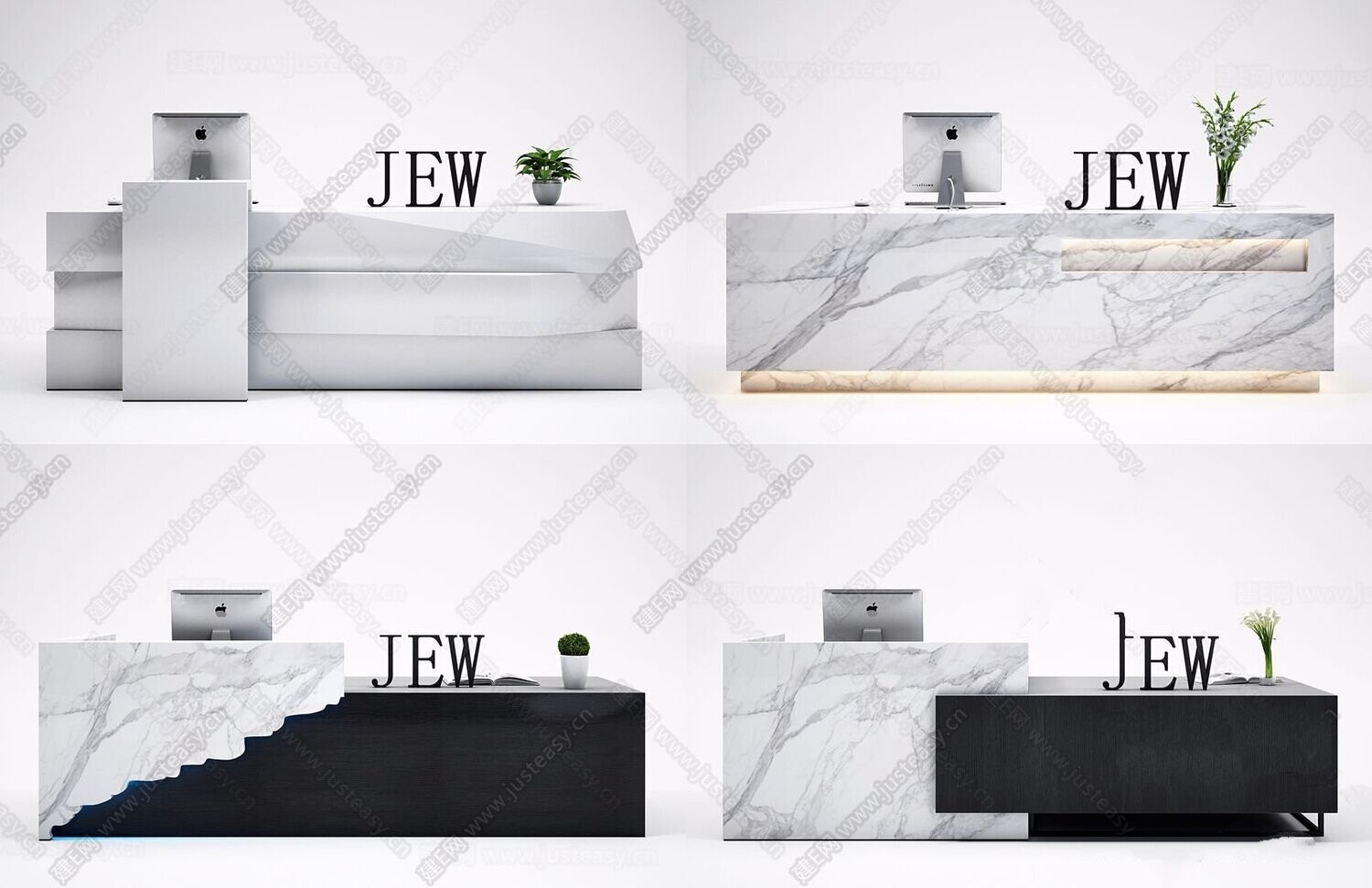 41 RECEPTION 3D MODELS VOL.01 . VRAY - 3DS MAX